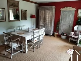 Dining area with access to the garden