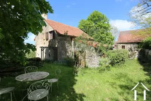 House 1: view on bedroom from east garden