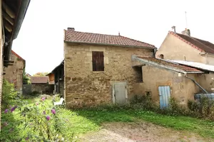 Building with pantry and attic & chicken coop on the right