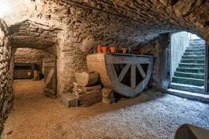 Wine cellar entrance