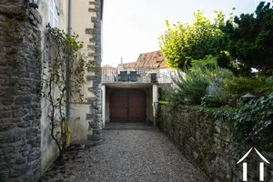 The courtyard and the entrance