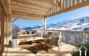 Five-bedroom chalet - panoramic mont blanc views  Ref # C5611-2 