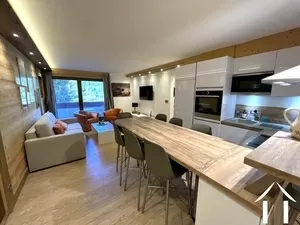 Fully renovated 2-bedroom apartment + cabin 250m from the ski slope  Ref # C5692 