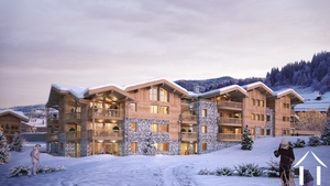 2 bedroom flat + mountain corner - a unique location - la ferme des pistes  Ref # C6006-A32 