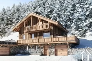 4-bedroom chalet in a popular area of meribel  Ref # C6015-A 