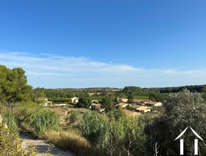 Building plot with views North of Béziers Ref # 11-2475 