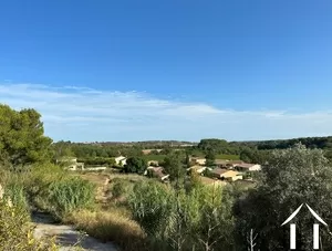 Building plot with views North of Béziers Ref # 11-2475 