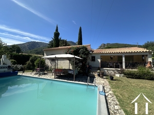  Single floored villa with heated pool in the Orb valley Ref # 11-2502 