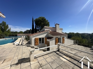 Detached house with pool, easy going garden and views  Ref # 11-2505 